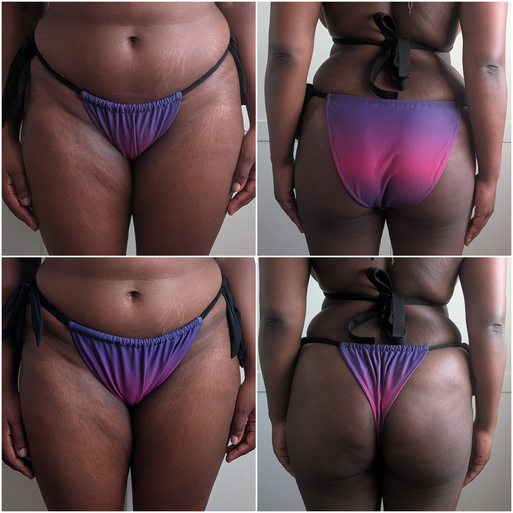 Solar Kiss Tie Side Bikini Bottoms