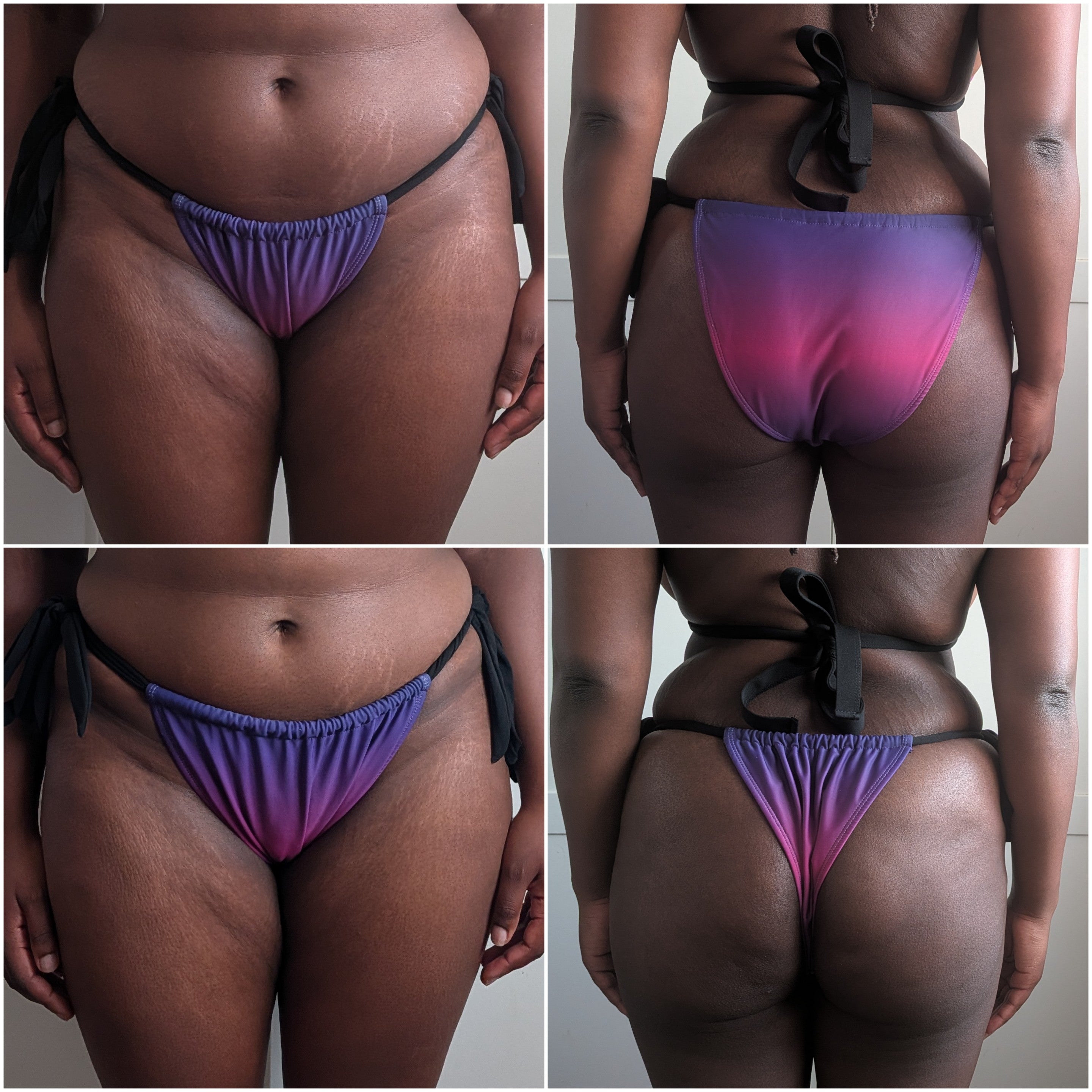 Solar Kiss Tie Side Bikini Bottoms